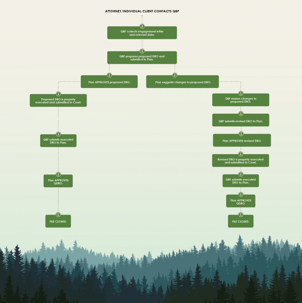 Individual QDRO Flowchart